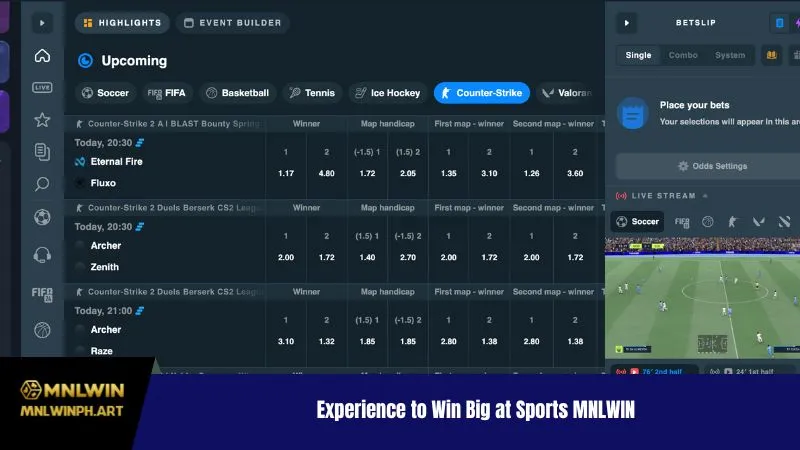 Experience to Win Big at Sports MNLWIN
