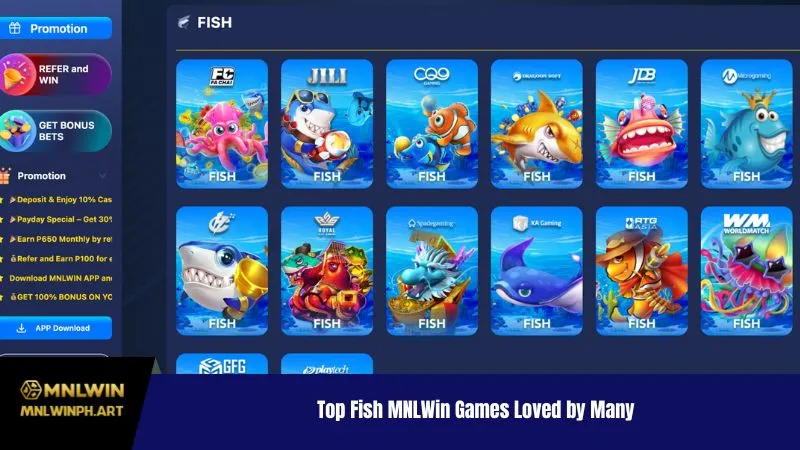 Top Fish MNLWin Games Loved by Many