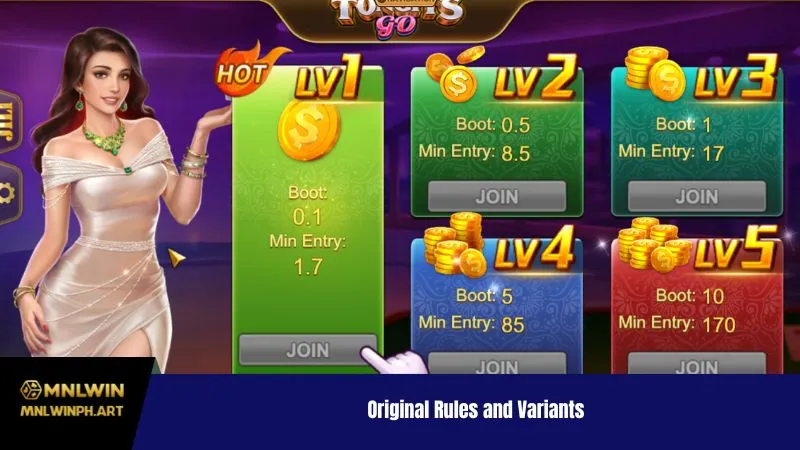 Original Rules and Variants